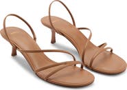 MANGO Slingback Kitten Heel Sandal