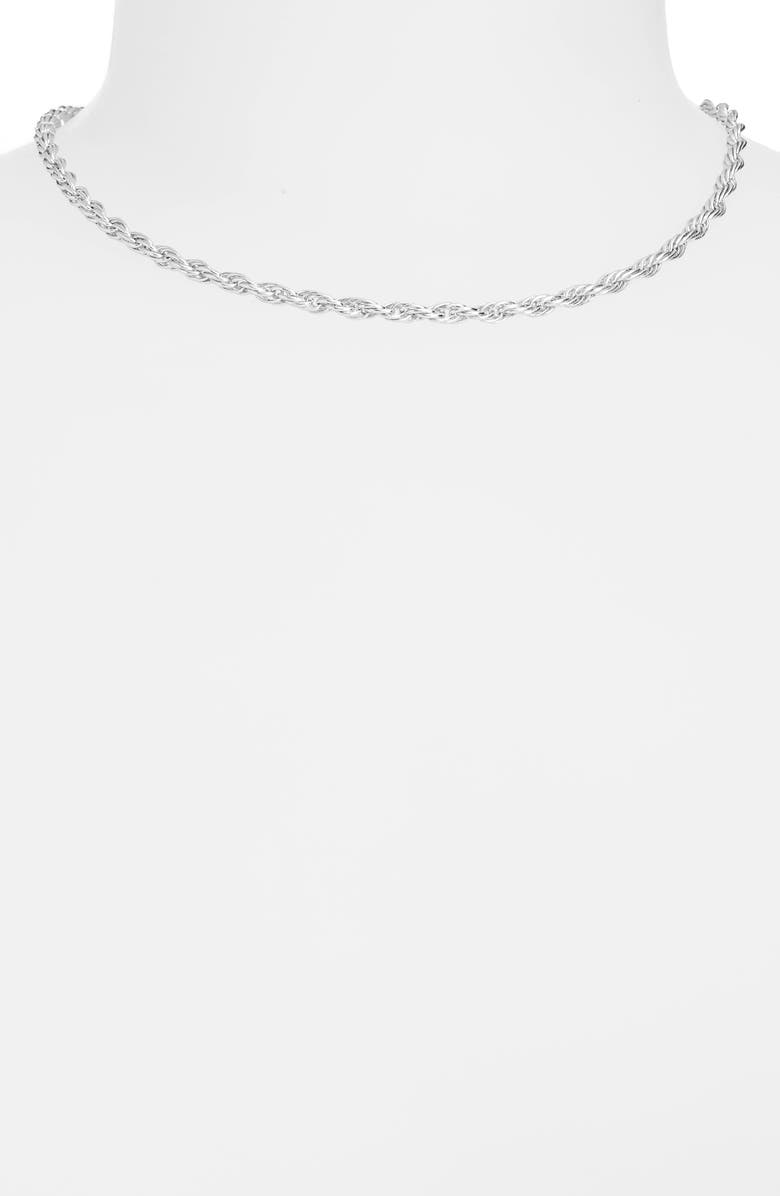 Madewell French Rope Chain Necklace, Alternate, color,