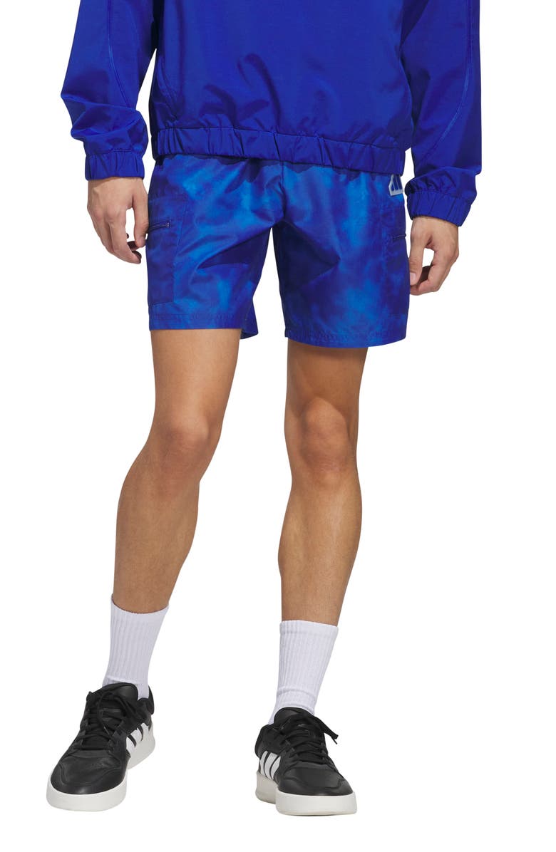 adidas Zip Pocket Woven Active Shorts, Main, color, 
