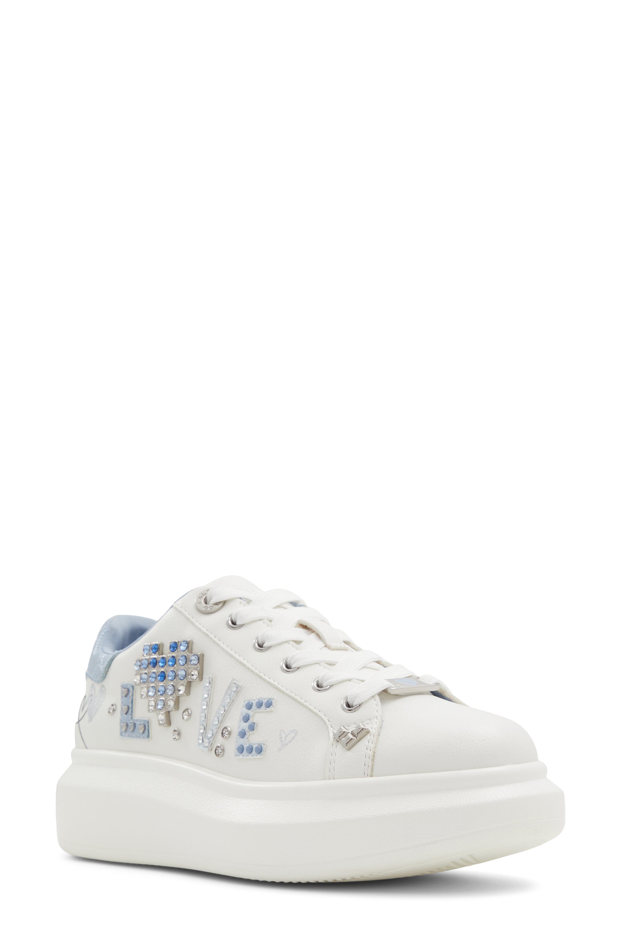 ALDO Digilove Platform Sneaker, Main, color, 
