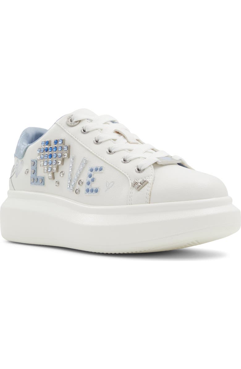 ALDO Digilove Platform Sneaker, Main, color,