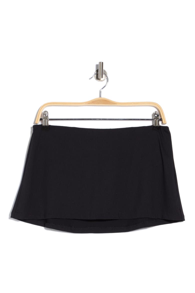 Basecamp Jersey Skort, Main, color, BLACK