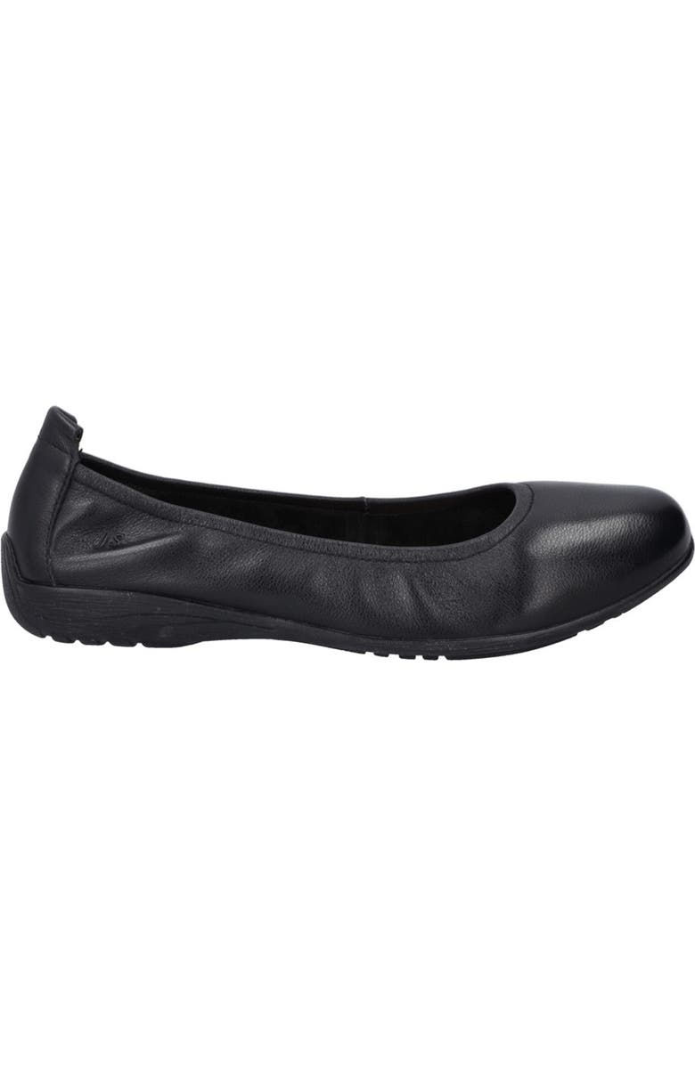 Josef Seibel Fenja 01 Flat, Alternate, color, Black/ Black