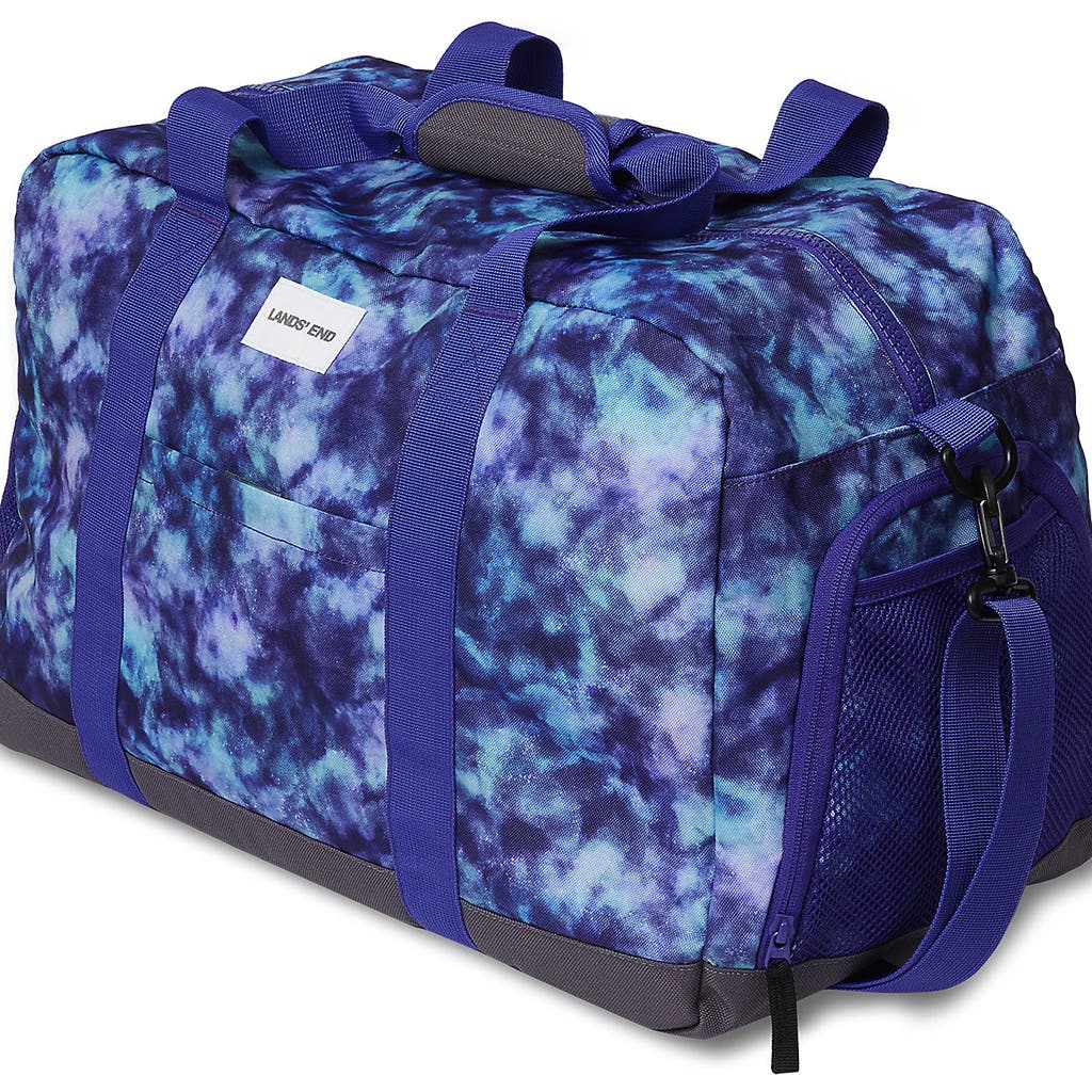 Lands' End Kids Duffle Bag In Purple