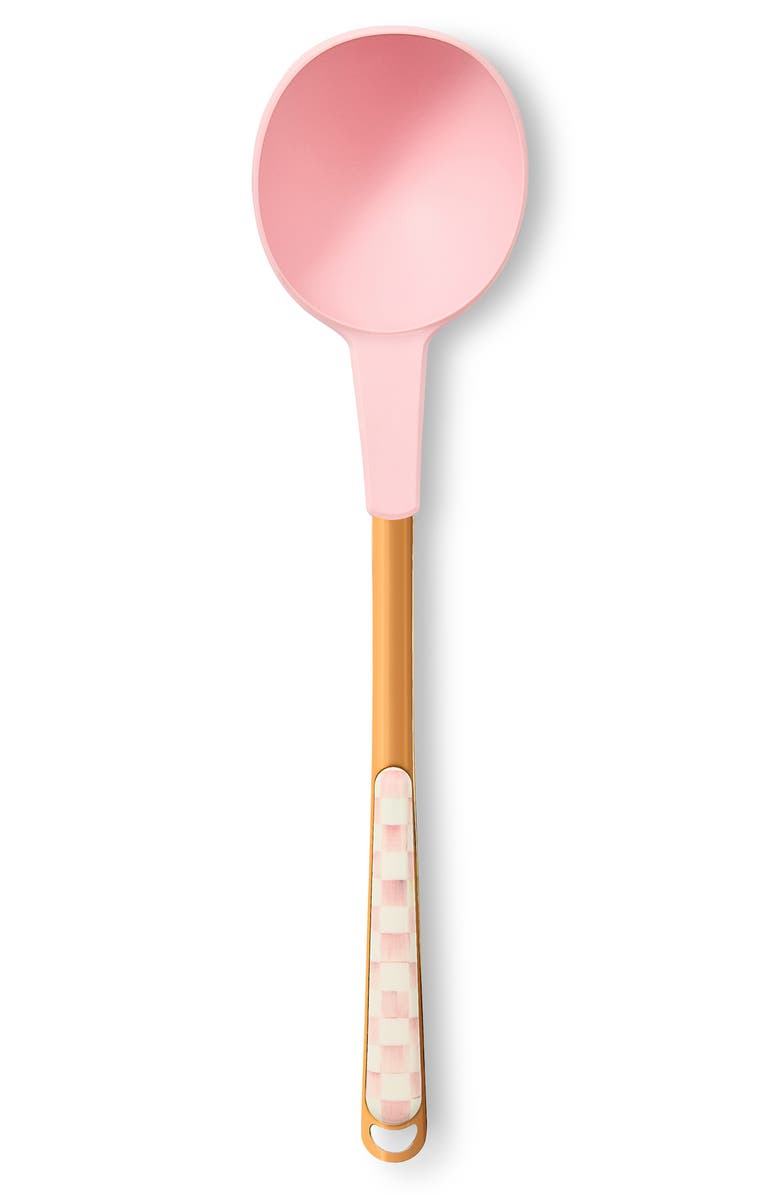 MACKENZIE CHILDS Rosy Check Ladle, Main, color, Rosy