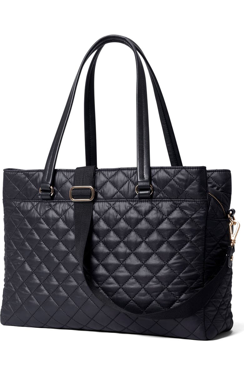 MZ Wallace Crosby Lock Quilted Nylon Tote, Alternate, color,