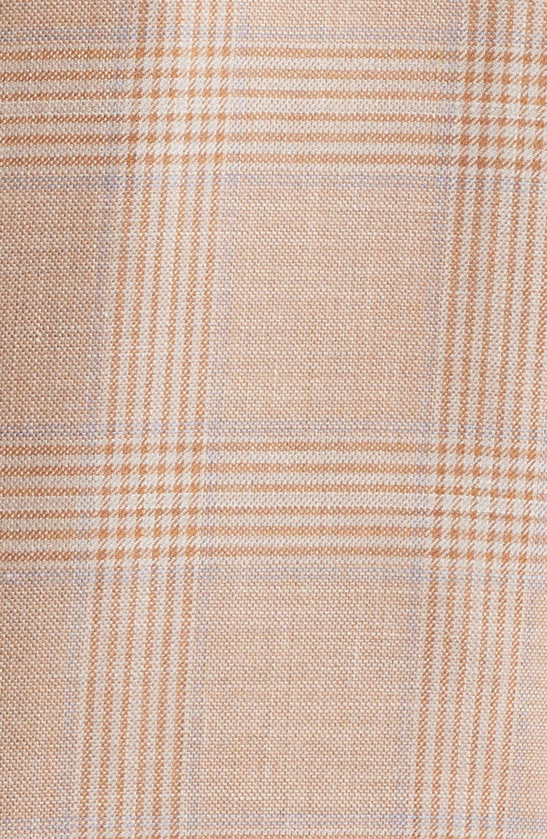 Heritage Gold Vicuna Plaid Wool & Silk Blend Sport Coat, Alternate, color, Vicuna