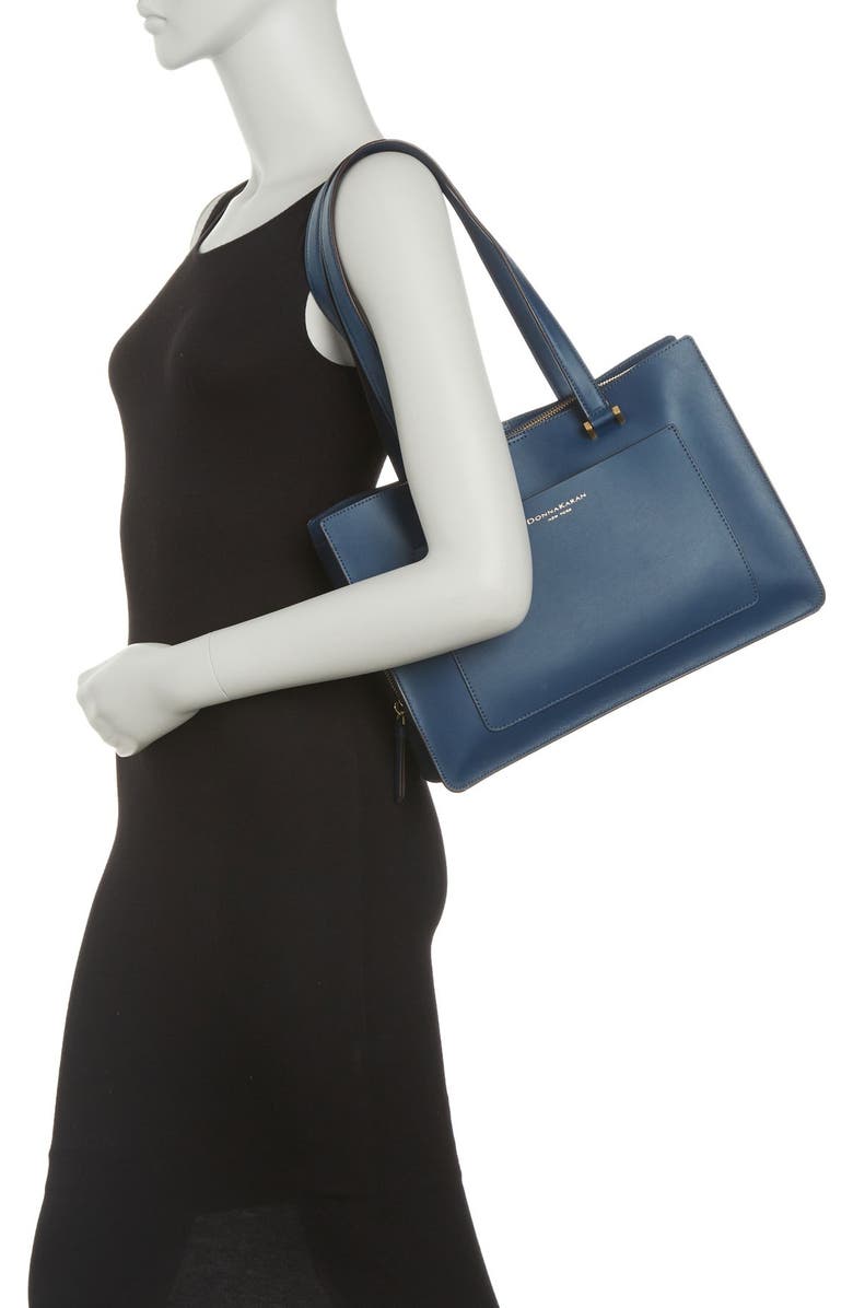 Donna Karan New York Karla Leather Tote, Alternate, color,
