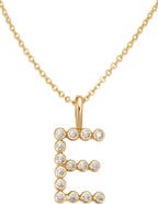 MADE BY MARY CZ Poppy Initial Necklace