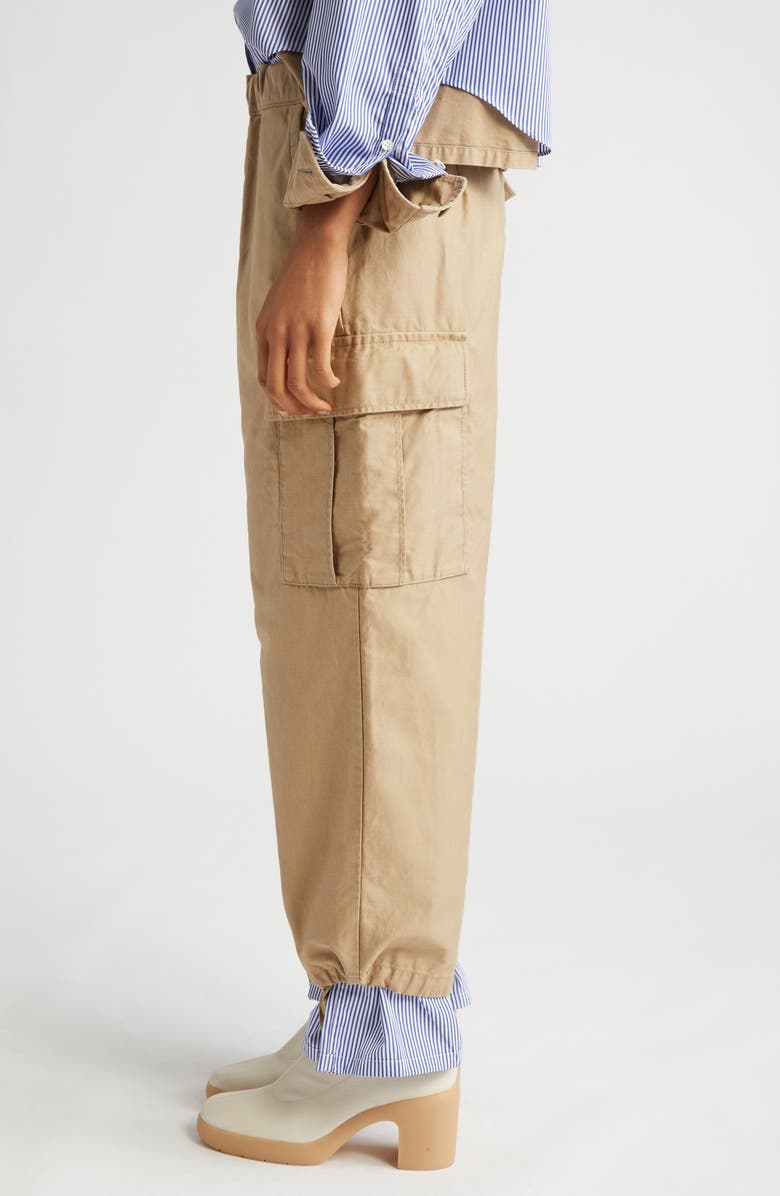 Undercover Stripe Cuff Cargo Pants, Alternate, color, 