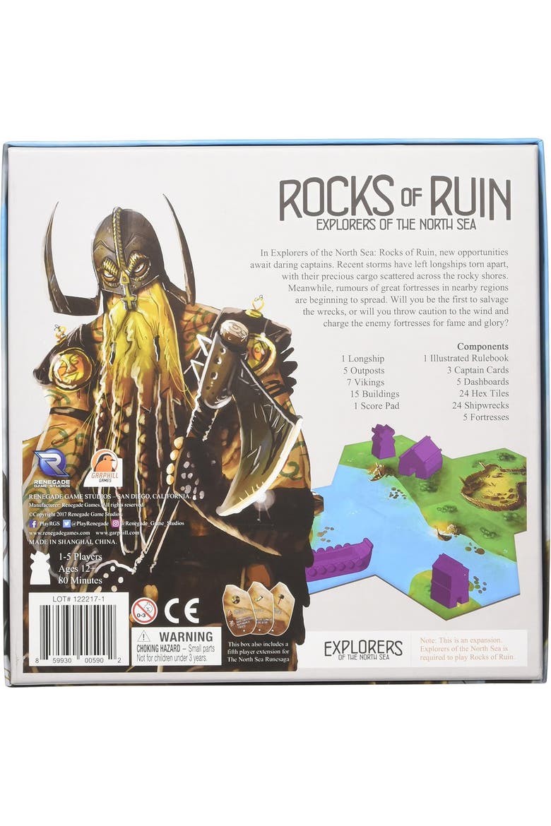 Explorers of the North Sea Rocks of Ruin Expansion, Alternate, color, Multicolored