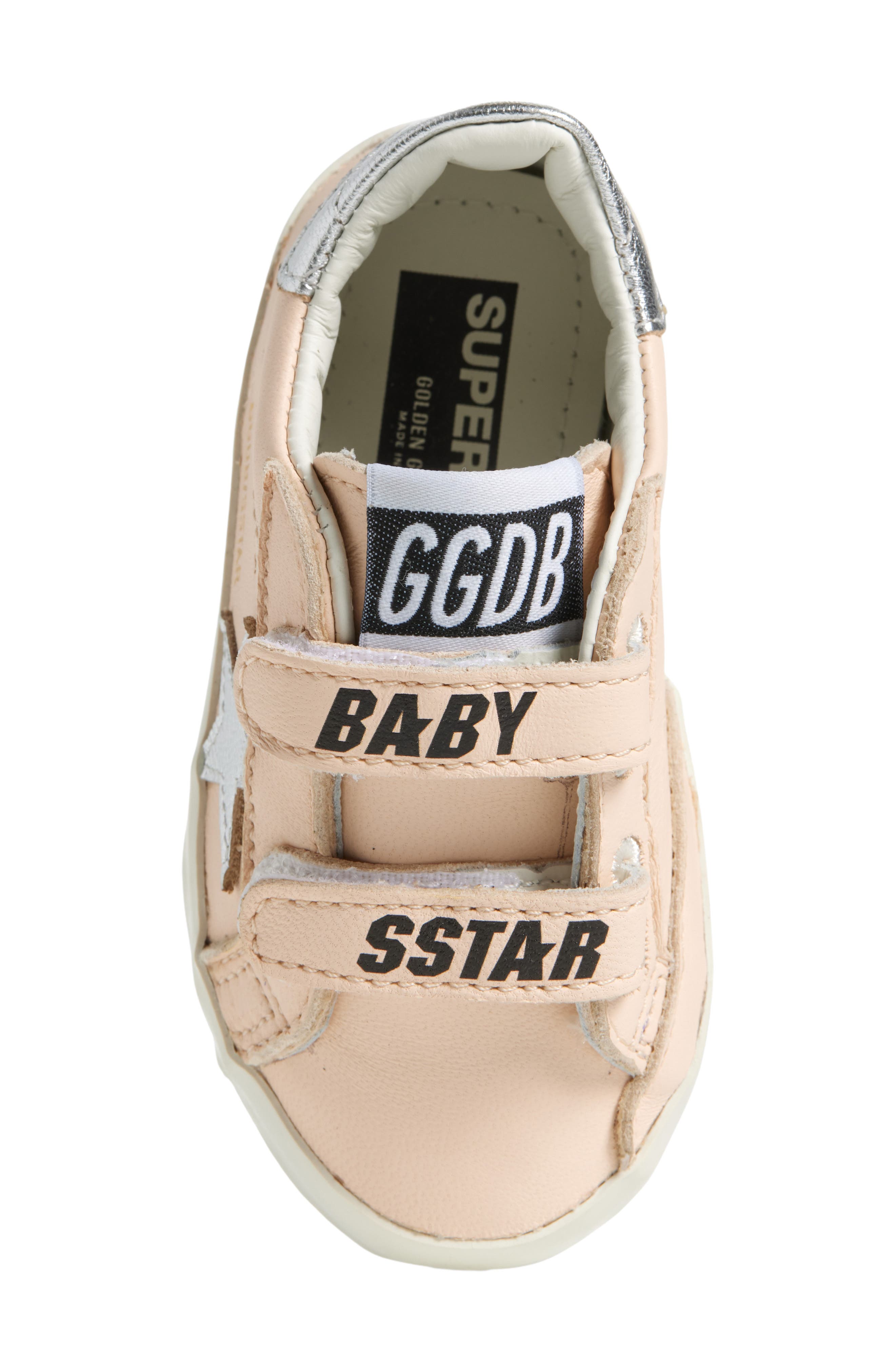 Golden Goose Old School Sneaker, Alternate, color, Light Pink/ Silver