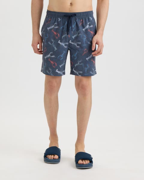 Harbor Claws Printed Volley Boardshorts