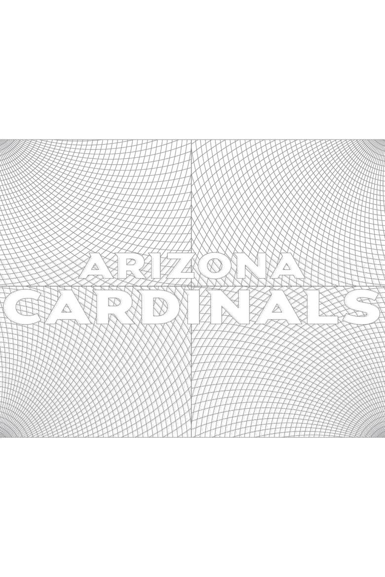In the Sports Zone   NFL Adult Coloring Book, Arizona Cardinals, Alternate, color, Multicolored