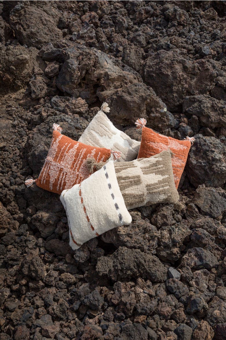 Nomad cushion Zagros, Alternate, color, Brown, Seashell