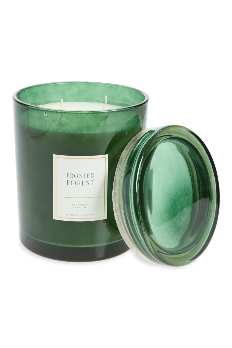 Frosted Forest 4-Wick Scented Candle, Main, color, FROSTED FOREST