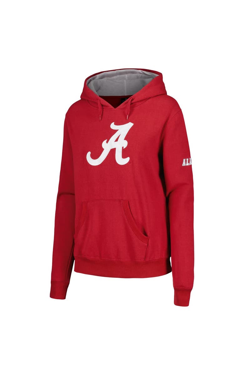 STADIUM ATHLETIC Women's Stadium Athletic Crimson Alabama Crimson Tide Big Logo Pullover Hoodie, Alternate, color, Crimson