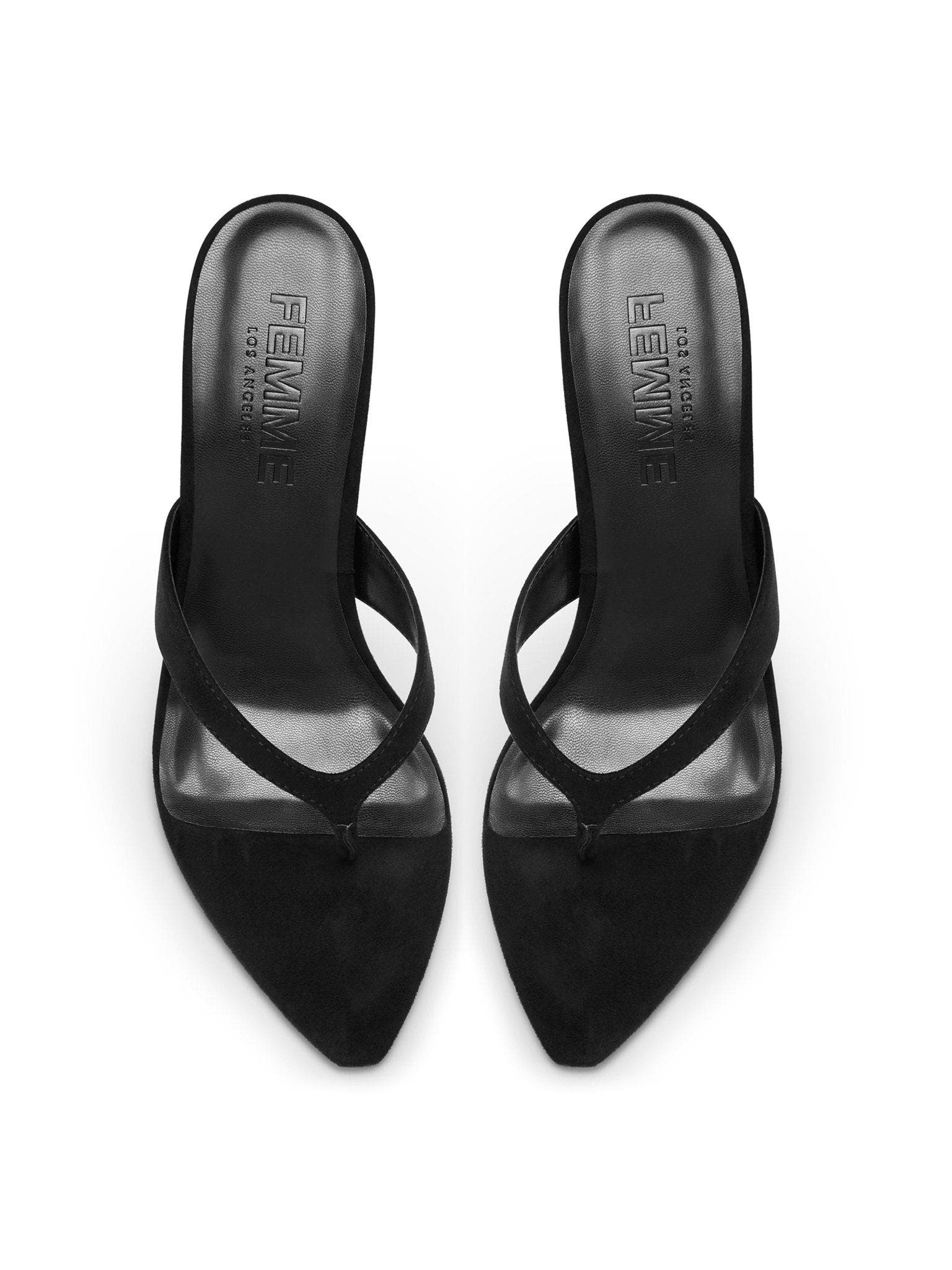 FEMME Tokyo Thong Sandal, Alternate, color, Black