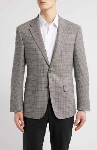 BOSS Jarrod Check Stretch Wool Sport Coat