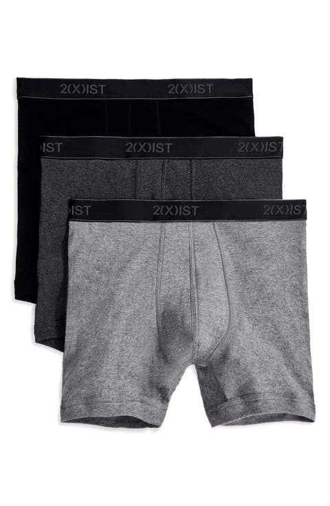 3-Pack Cotton Boxer Briefs