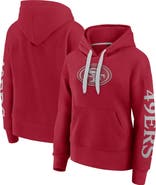 FANATICS Women's Fanatics Scarlet San Francisco 49ers Elements Next Pullover Hoodie