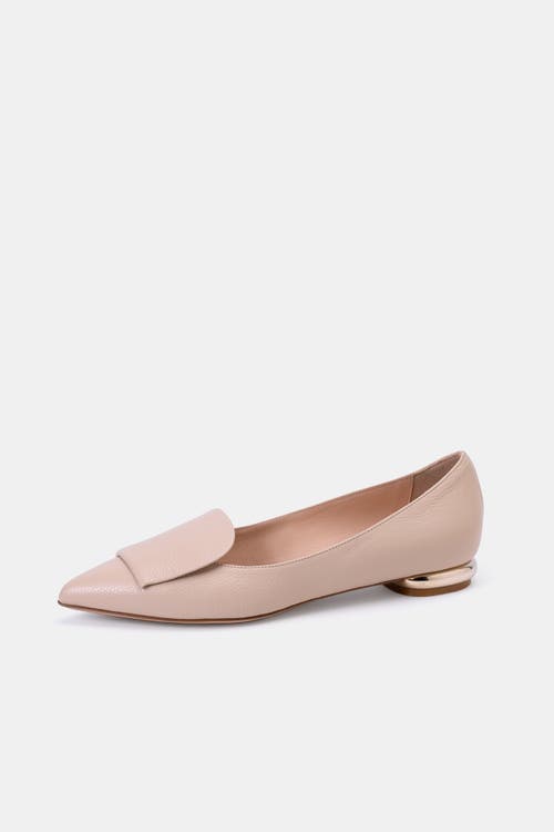 BELLS & BECKS Lia Pointed Toe Loafer in Nude  product