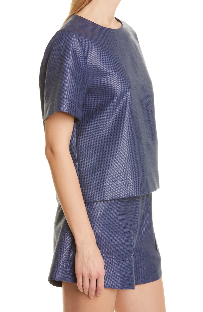 Lisa Marie Fernandez Woven Trapeze Top, Alternate, color,