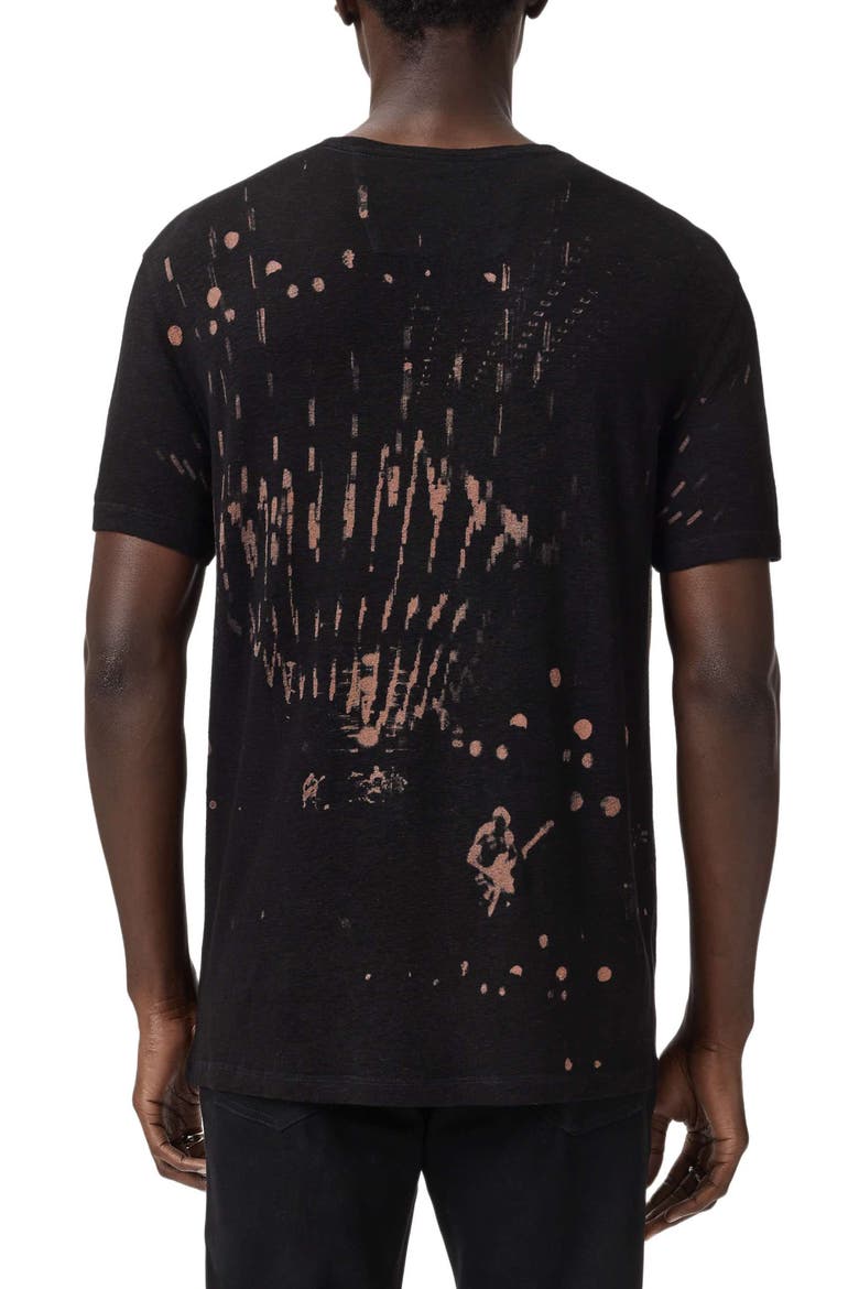 Disco Lights Graphic T-Shirt, Alternate, color, BLACK