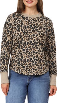 C & C California Nella Waffle Knit Top