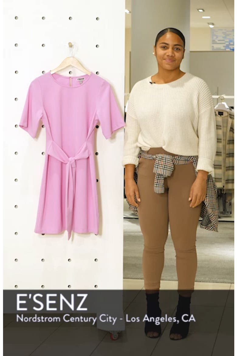 Front Tie Shift Dress video