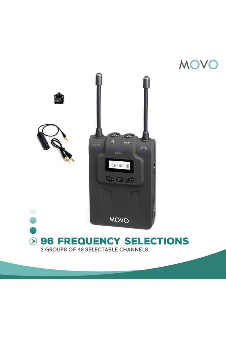WMIC80 UHF Wireless Handheld Microphone System with 2 Handheld Mics, Alternate, color, Black