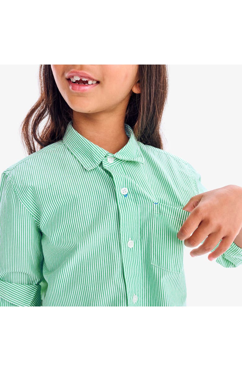 Primary Long Sleeve Button Down In Stripe, Alternate, color,