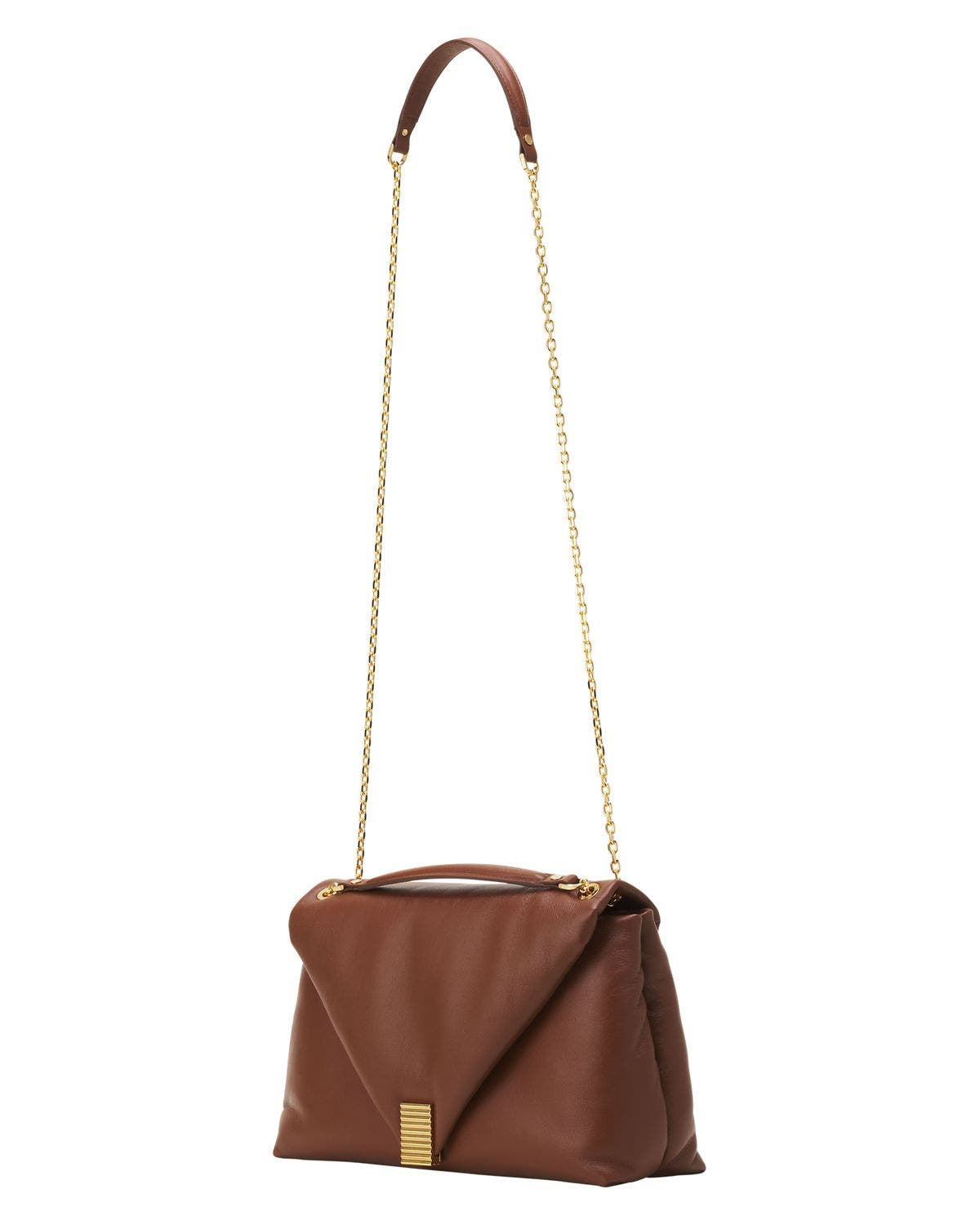Concerto Arpège Soft Leather Bag, Alternate, color, Chestnuts