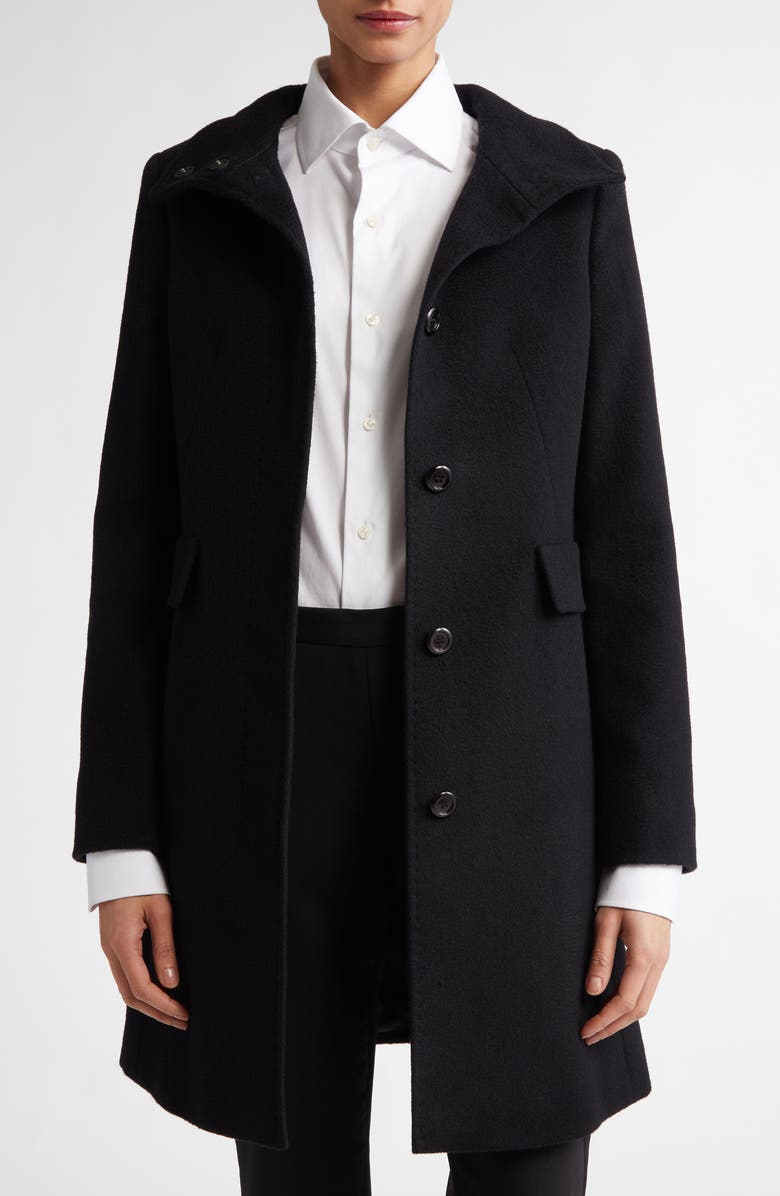 Max Mara Studio Agnese Virgin Wool Coat, Alternate, color,