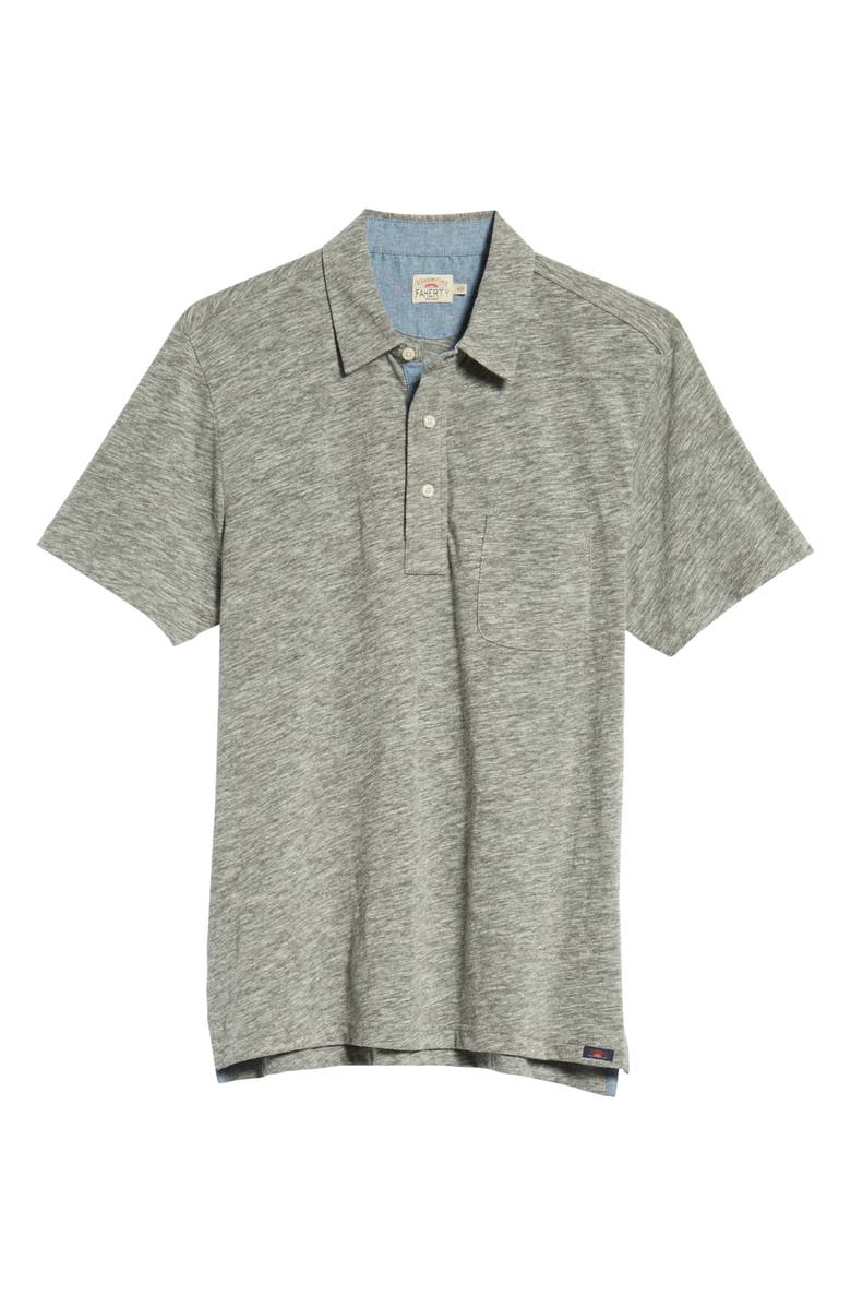 Faherty Heather Polo, Alternate, color, 
