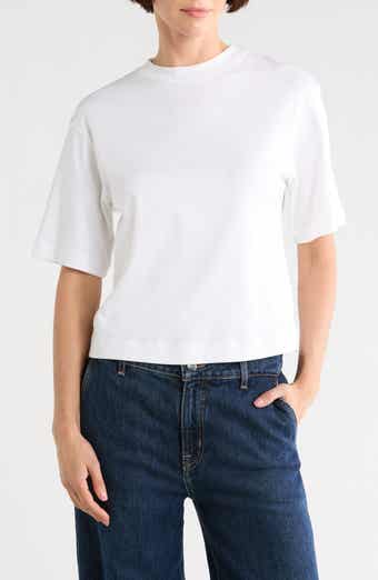 Vince Pima Cotton Wide Sleeve T-Shirt