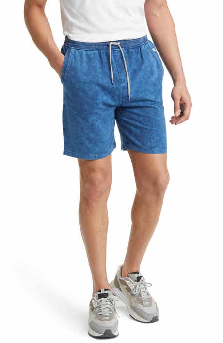 Stone Rose Acid Wash Fleece Shorts