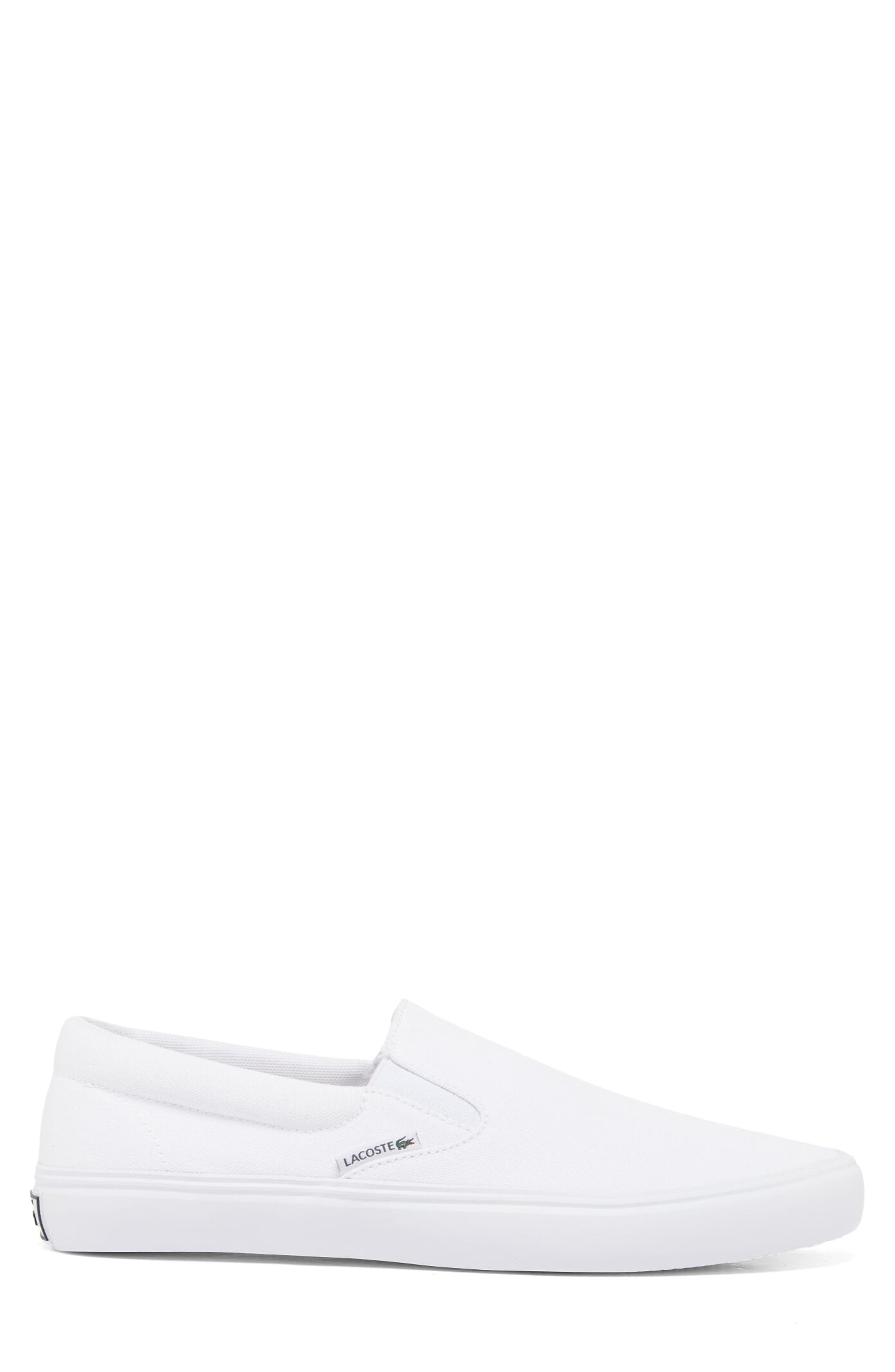 Slip-On Sneaker, Alternate, color, WHITE/ WHITE