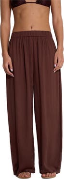 Gottex Beach Life Satin Shore High Waist Beach Pant Cover-Up