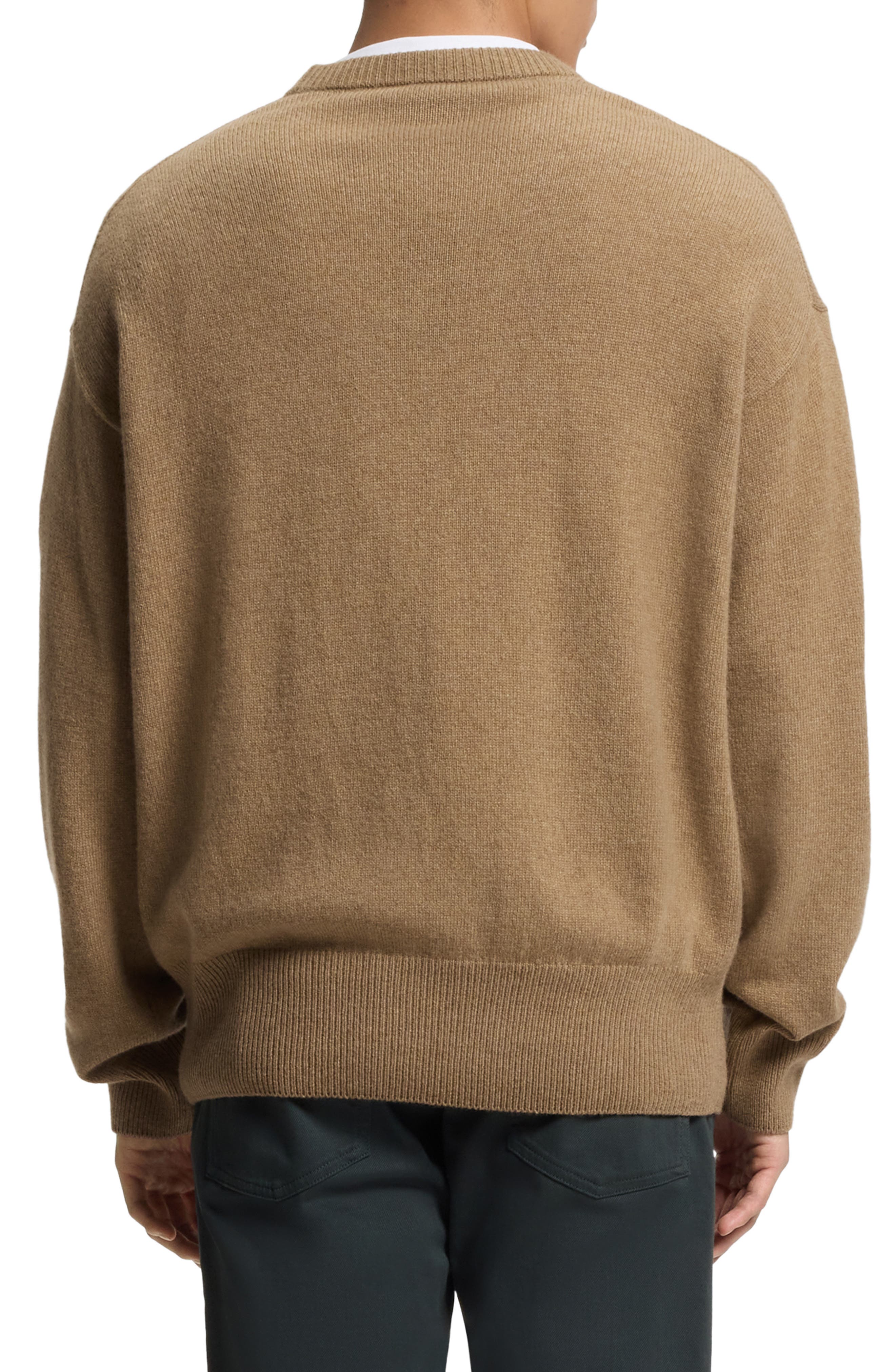 Hercole Crewneck Virgin Wool Sweater - image 2