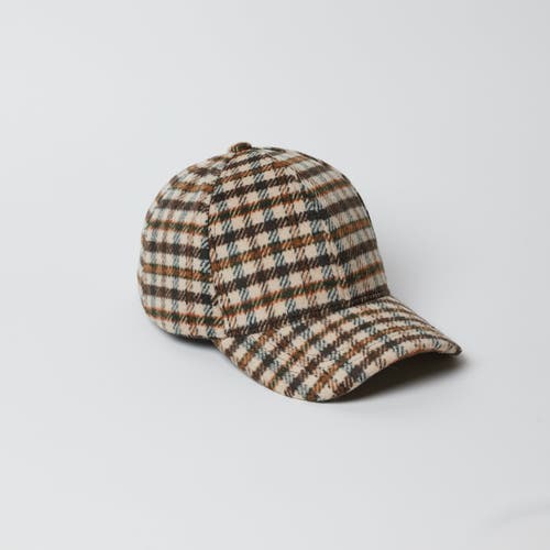 Hat Attack Everyday Plaid Cap In Colored Check