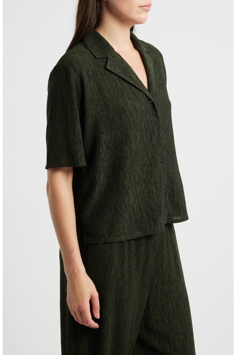 Texture Elbow Sleeve Shirt, Alternate, color, SEAWD