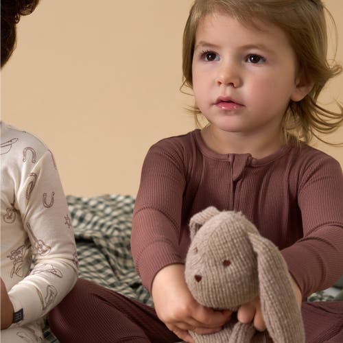 Modern Moments™ By Gerber 2-pack Unisex Tight Fitting Footless Pajamas In Beige Cowboy