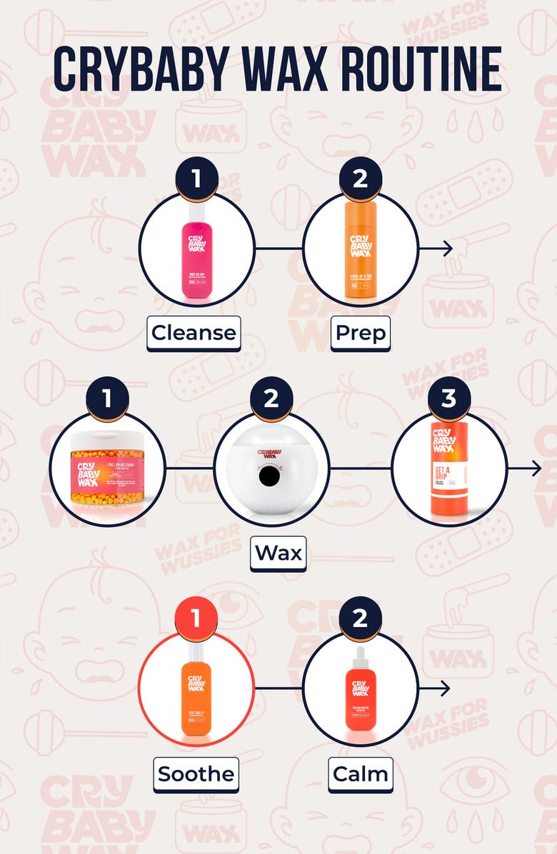 Crybaby Wax Just Cool It Calming Mango Gel Post-Wax Treatment, Alternate, color,