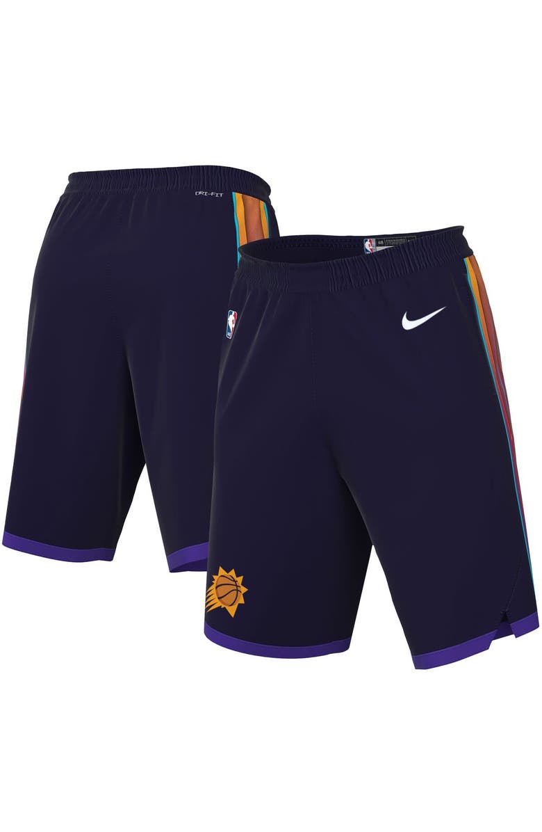 Nike Men's Nike Purple Phoenix Suns 2023/24 City Edition Swingman Shorts, Alternate, color,