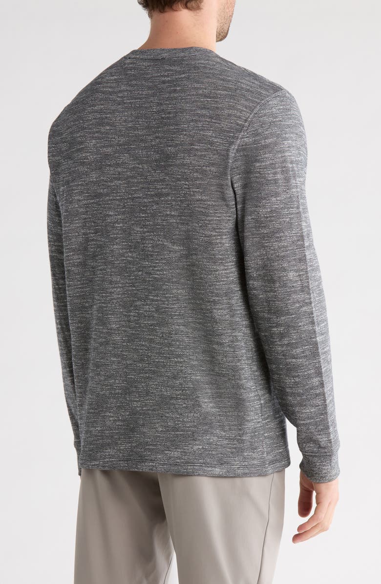 Vince Heather Double Face Henley, Alternate, color, Coastal/ Ivory