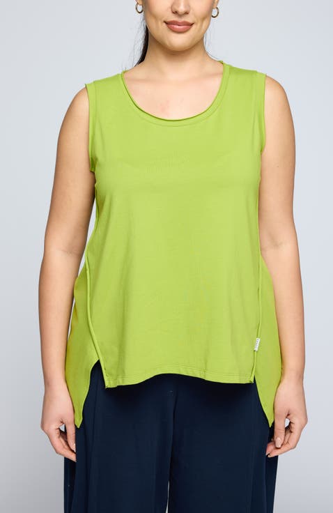 Azari Sleeveless Jersey Top