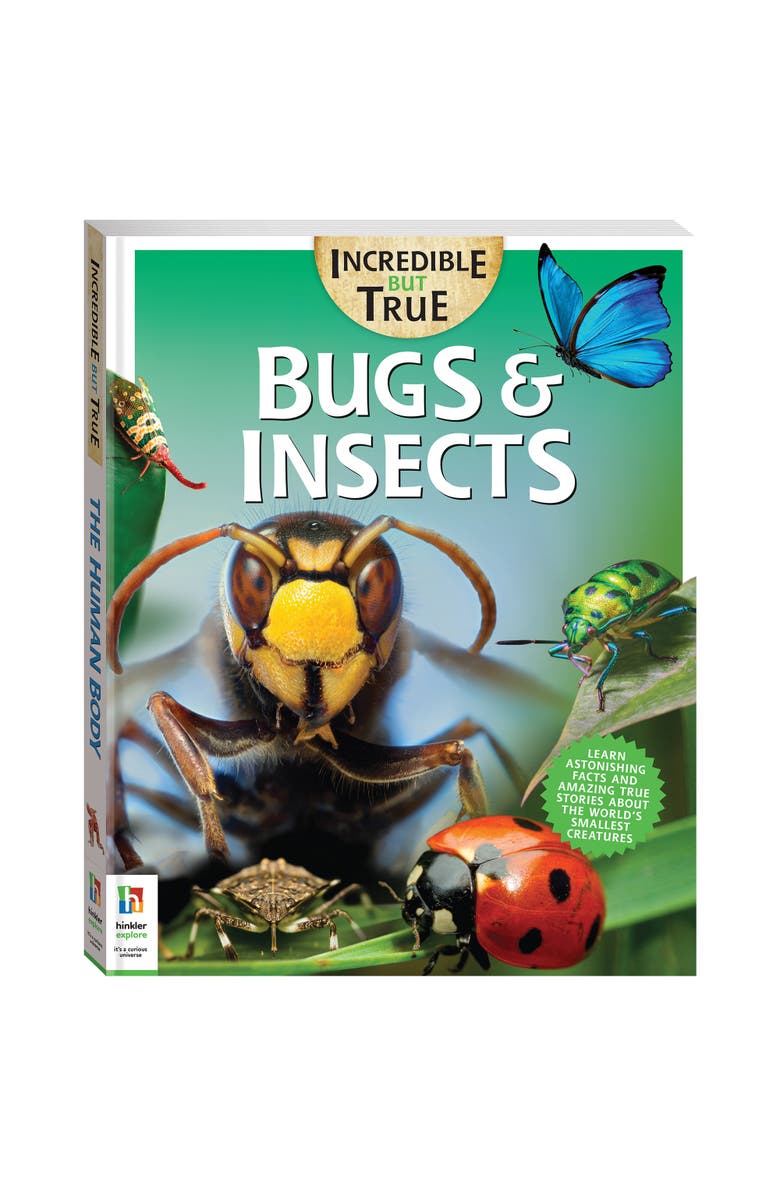 Incredible But True Bugs & Insects Kids Hardcover Book, Main, color,