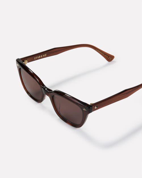 Epokhe Ceremony Sunglasses In Brown