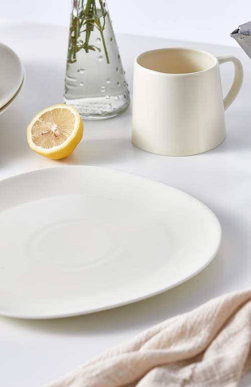 Stone Lain Delilah Porcelain 6-piece Dinner Plate Set In Pink